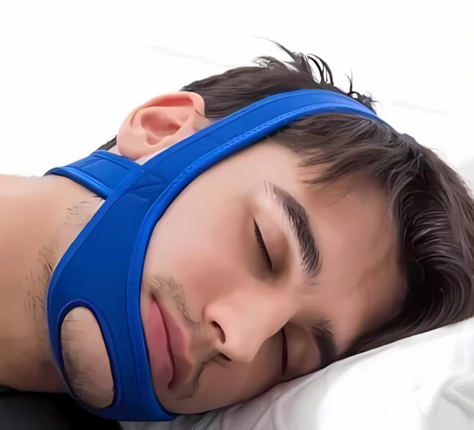 Comfortabele Kinband voor Snurken – Verbeterde Slaapkwaliteit
