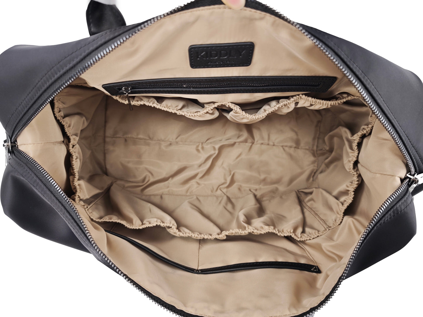 Luiertassen - Zwart nylon