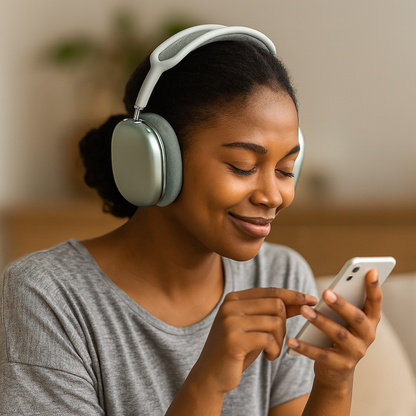 Actieve Ruisonderdrukking Draadloze Koptelefoon voor Comfortabel Luisteren