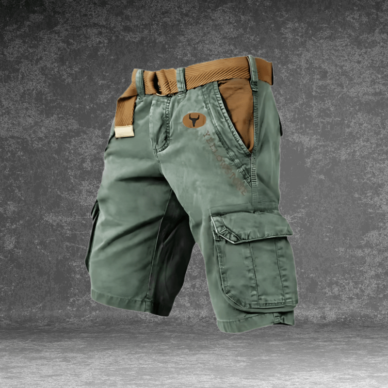 Ademende Cargoshorts Heren voor Comfort en Vrijheid van Beweging 8