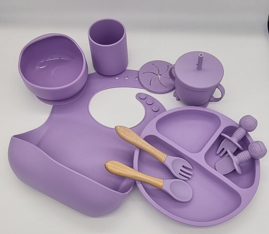 Antislip Siliconen Eetset voor Stressvrij Zelf Eten – Veilige Babyserviesset 4