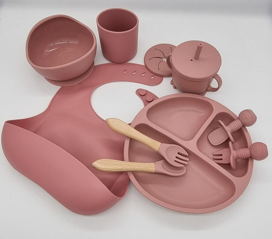 Antislip Siliconen Eetset voor Stressvrij Zelf Eten – Veilige Babyserviesset 5