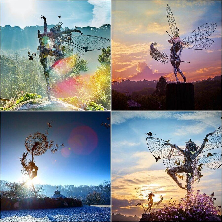 Betoverende Tuindecoratie voor Magische Sferen – Handgemaakt 7