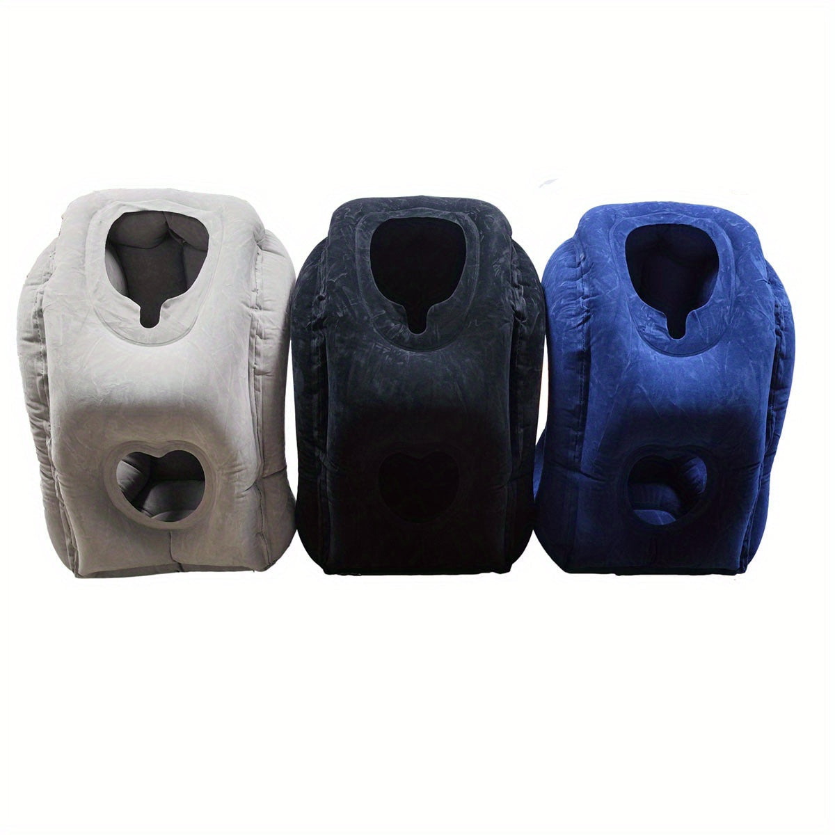 Comfortabel Opblaasbaar Nekkussen voor Vliegtuigreizen