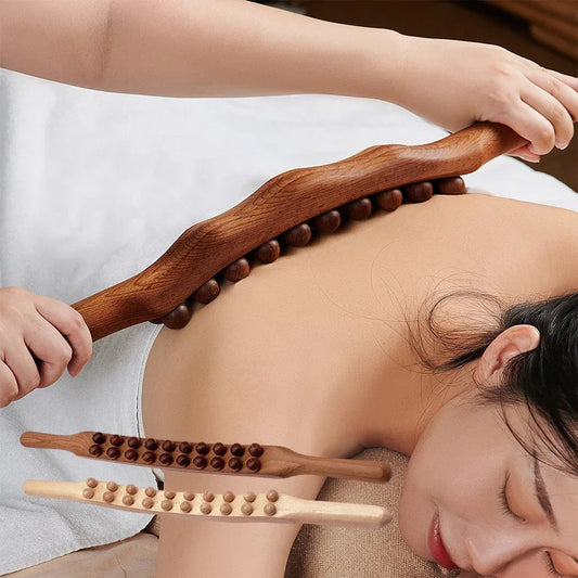 Diepe Spierontspanning met Natuurlijke Gua Sha Massagestok