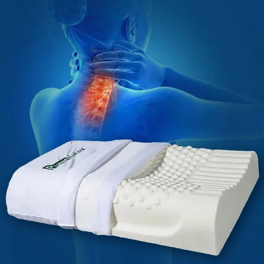 100% Latex Orthopedisch Kussen – Steun & Koelte voor Nek