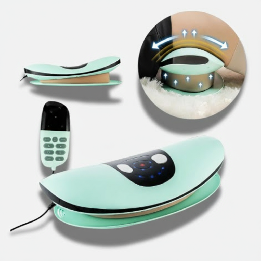 RugReva – Rood & blauw licht, warmte en rek voor rugontspanning