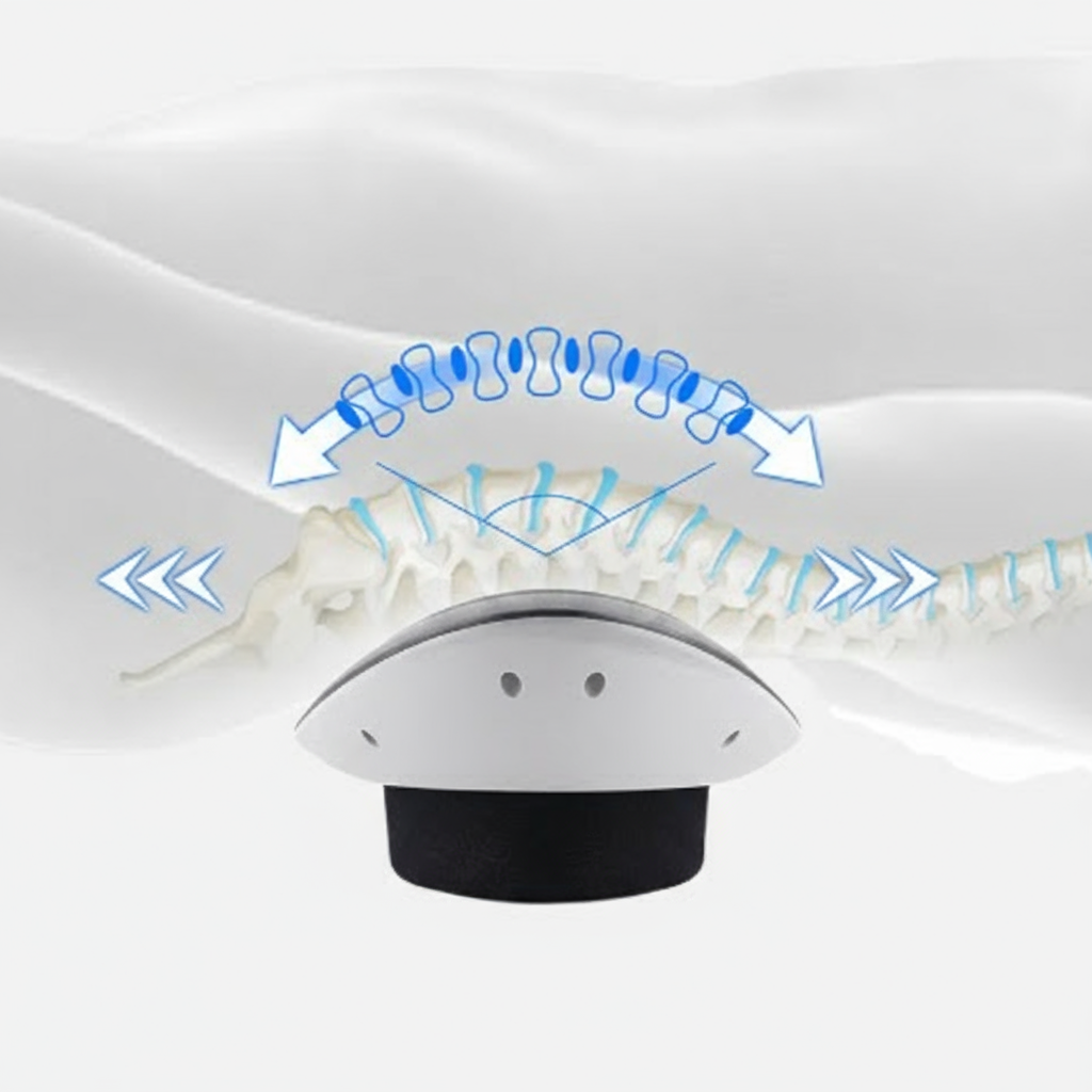 RugReva – Rood & blauw licht, warmte en rek voor rugontspanning